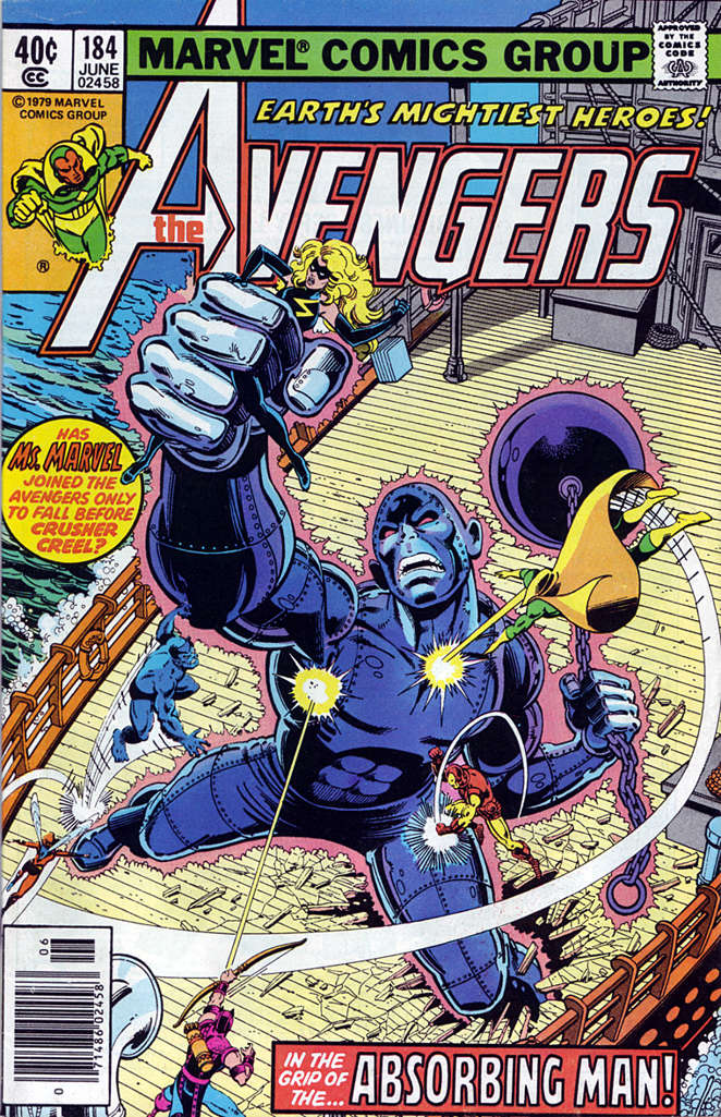 The Avengers #184 Newsstand Edition