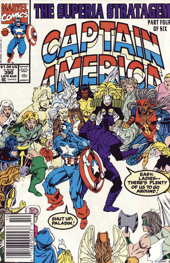Captain America (1st Series) #390 Newsstand Edition