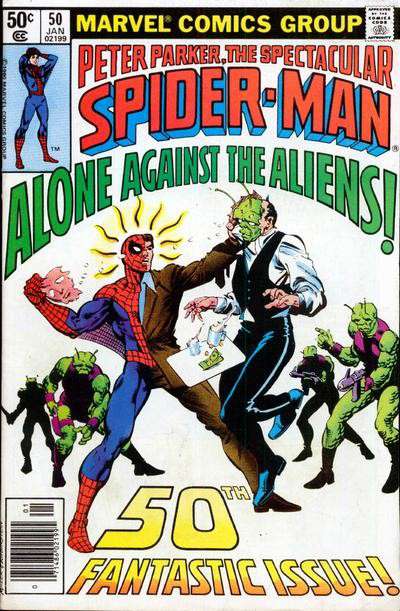 The Spectacular Spider-Man #50 Newsstand Edition