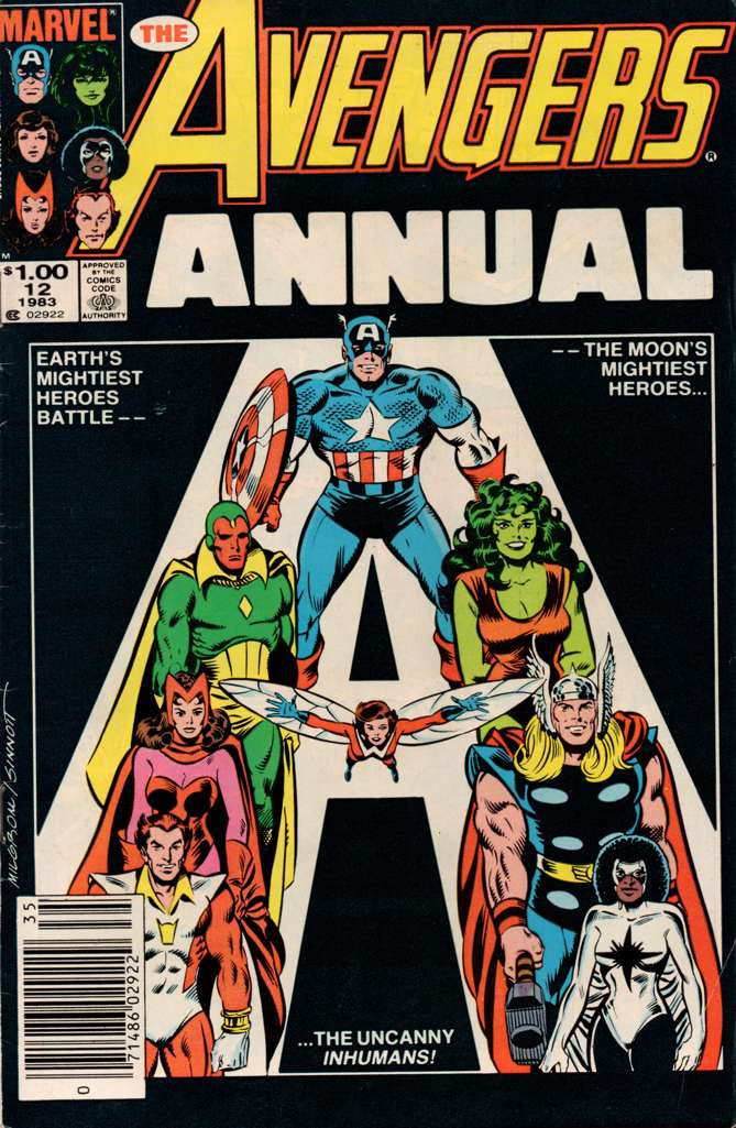 The Avengers Annual #12 Newsstand Edition