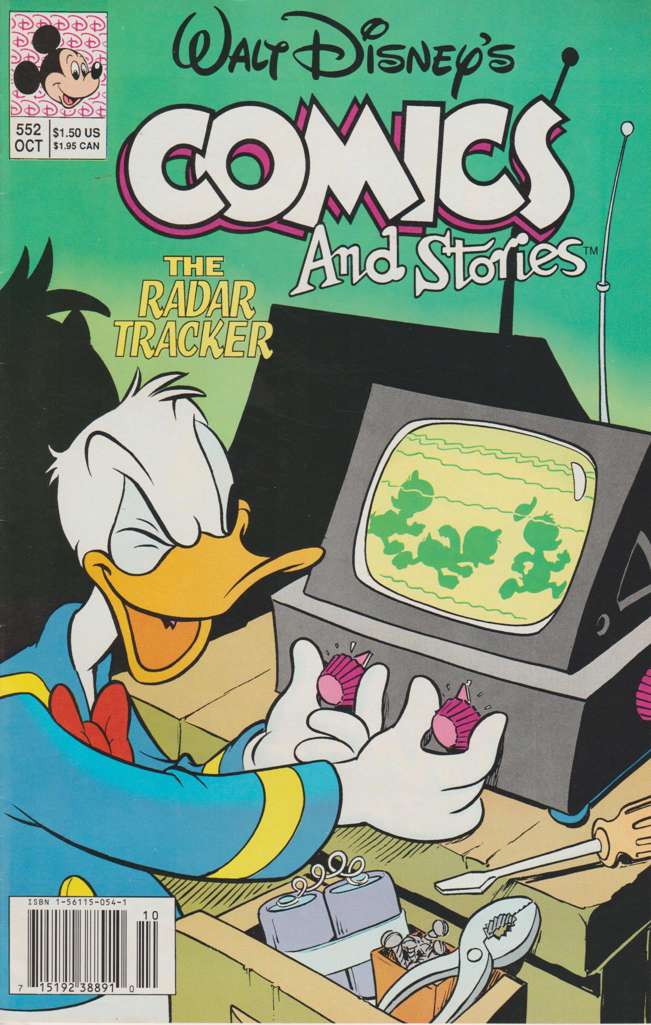 Walt Disney’s Comics and Stories #552