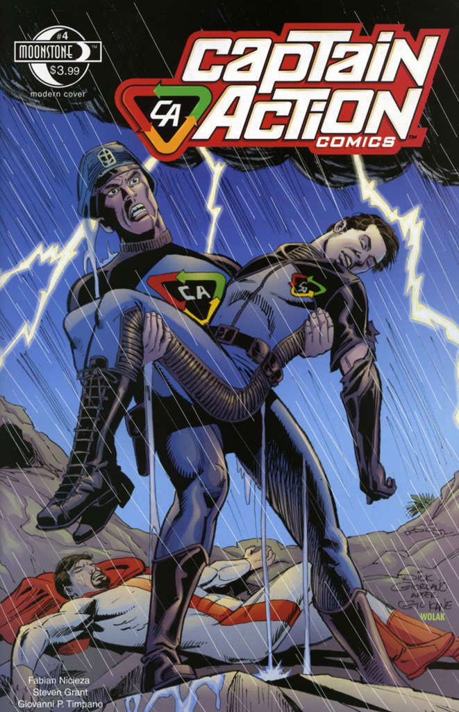 Captain Action Comics #4 Variation A