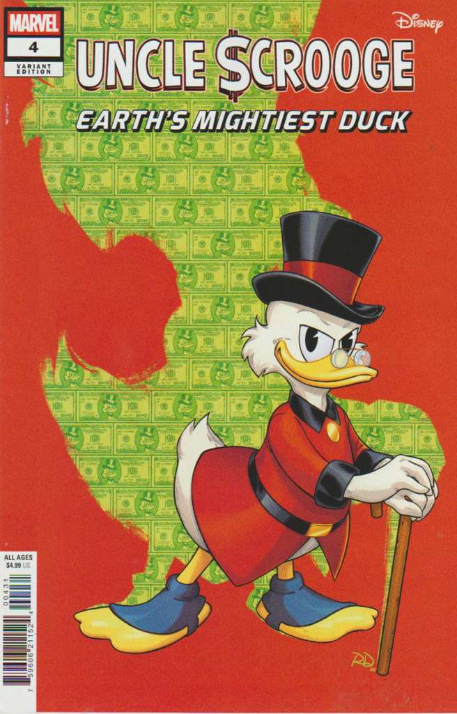 Uncle Scrooge: Earth’s Mightiest Duck #4 Variation B