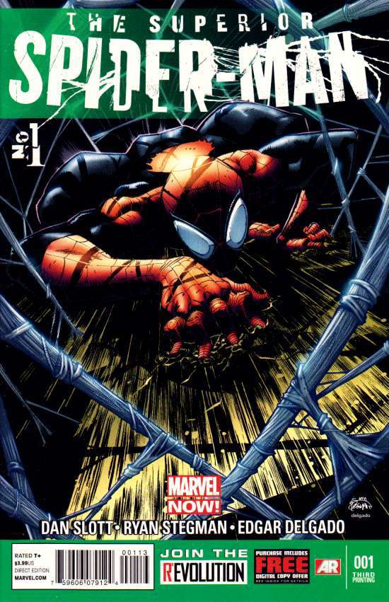 Superior Spider-Man #1  - 3rd printing