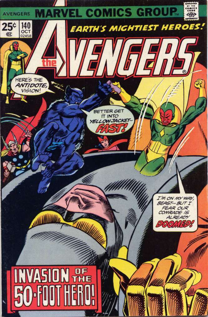 The Avengers #140