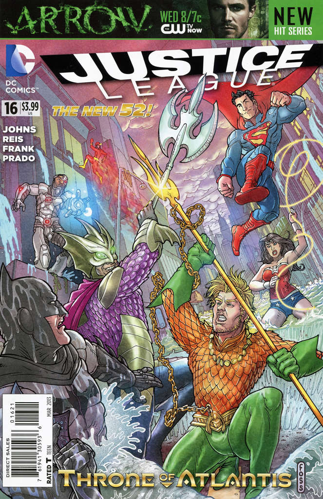 Justice League (2nd Series) #16 Variation A