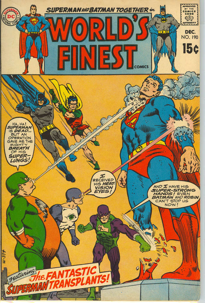 World’s Finest Comics #190