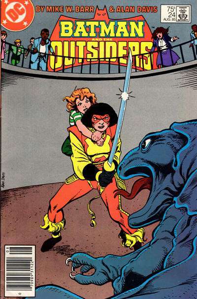 Batman and the Outsiders #24 Newsstand Edition