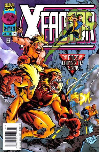 X-Factor #124 Newsstand Edition
