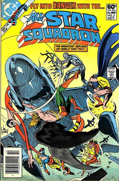 All-Star Squadron #2 Newsstand Edition