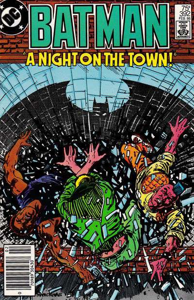 Batman #392 Newsstand Edition