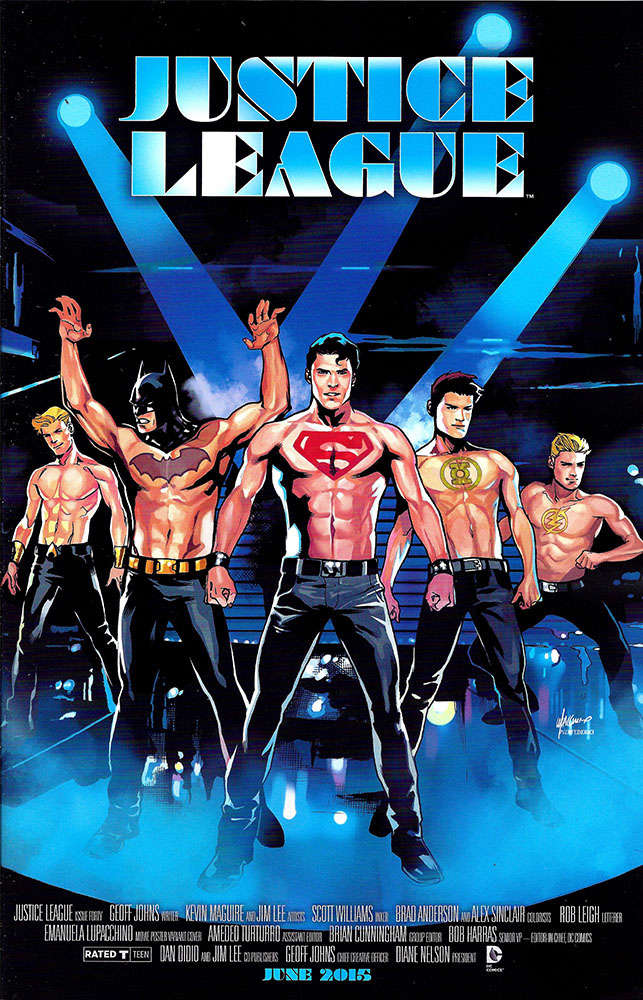 Justice League (2nd Series) #40 Variation B