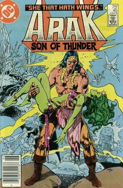 Arak Son of Thunder #45 Newsstand Edition