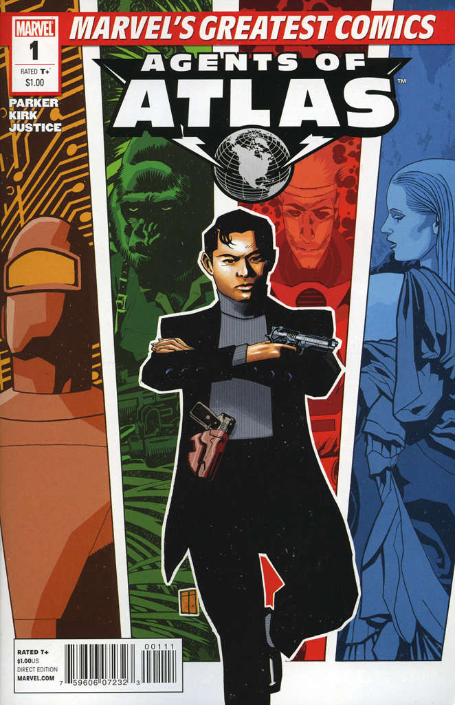 Agents of Atlas #1  - 2nd printing