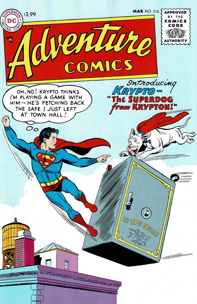 Adventure Comics #210 Variation A