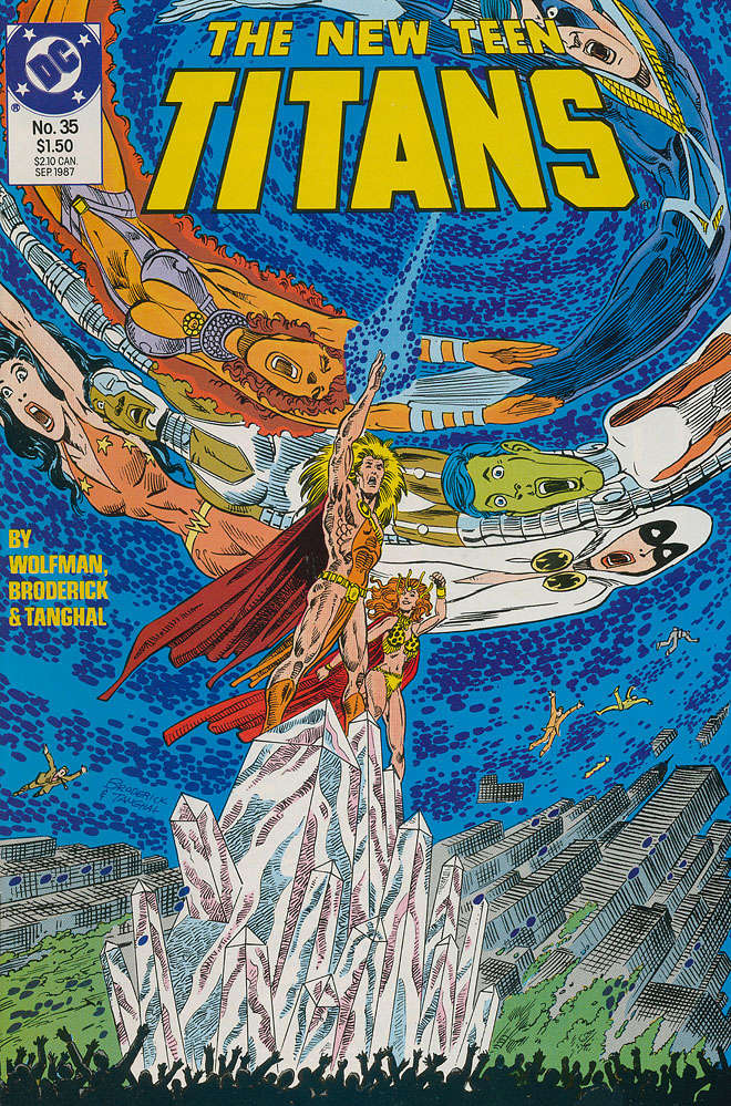 The New Teen Titans (2nd Series) #35