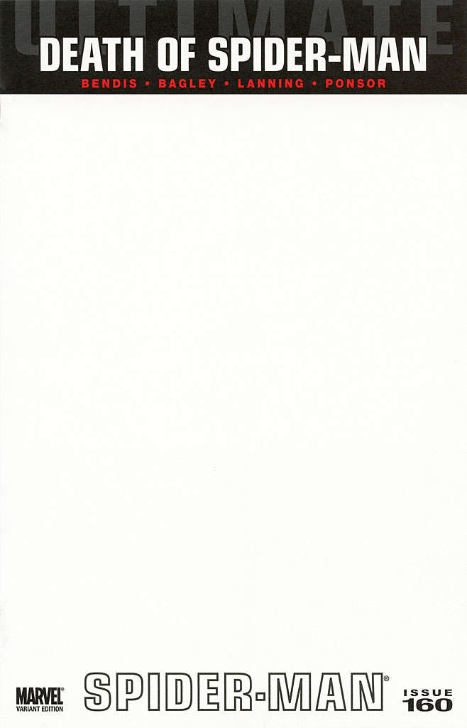 Ultimate Spider-Man #160 Variation B