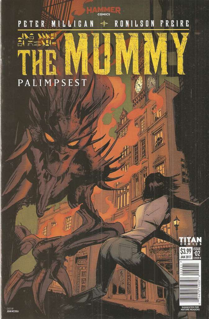 The Mummy: Palimpsest #2 Variation B