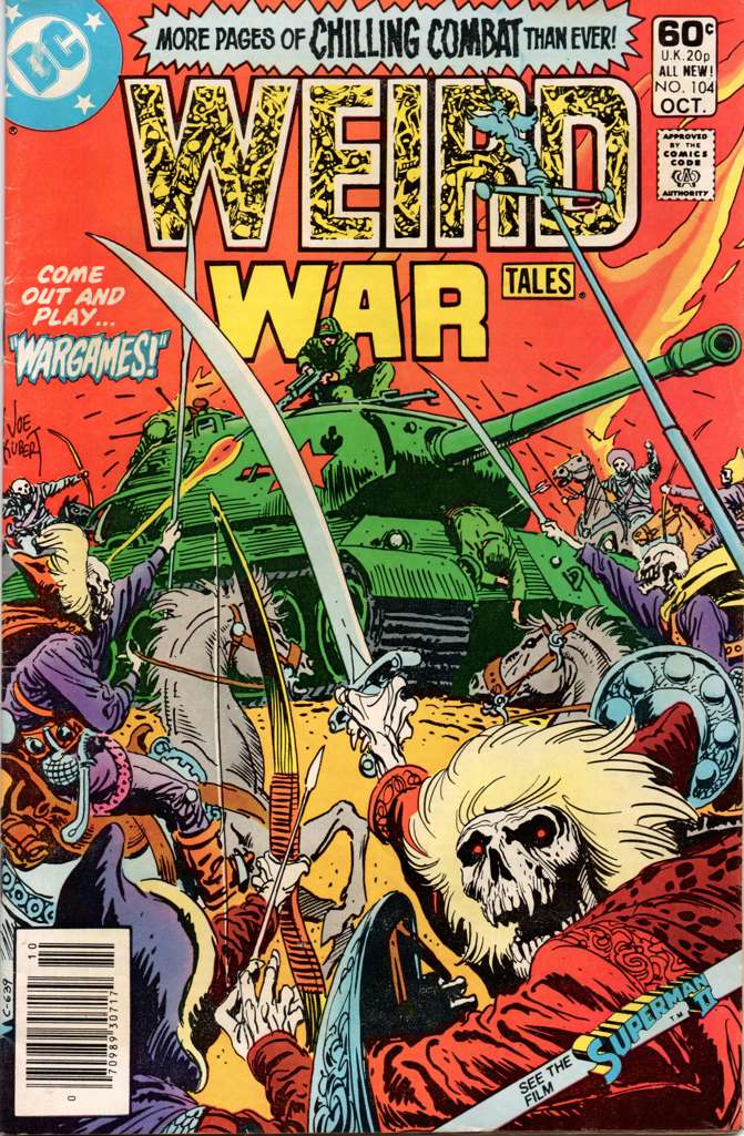 Weird War Tales #104 Newsstand Edition