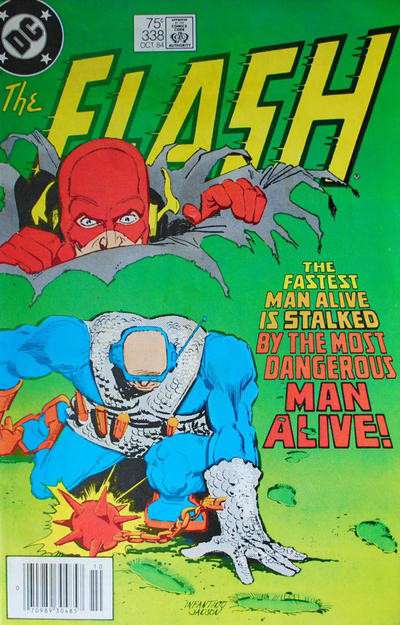 The Flash (1st Series) #338 Newsstand Edition
