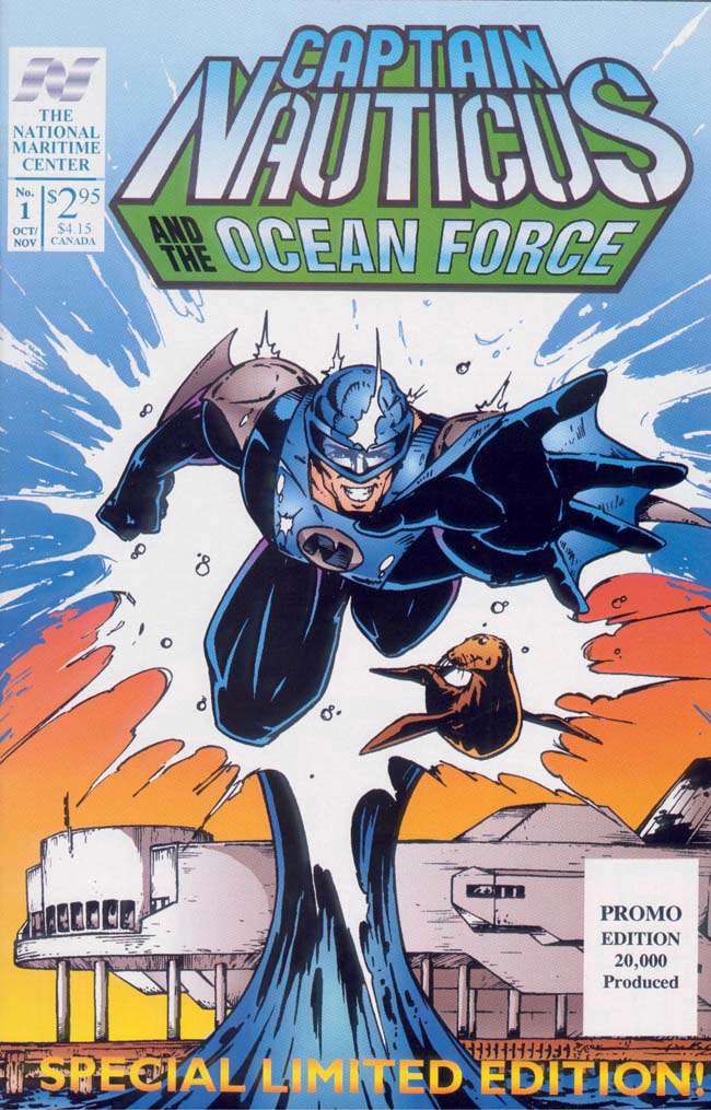 Captain Nauticus & The Ocean Force #1 Limited Edition