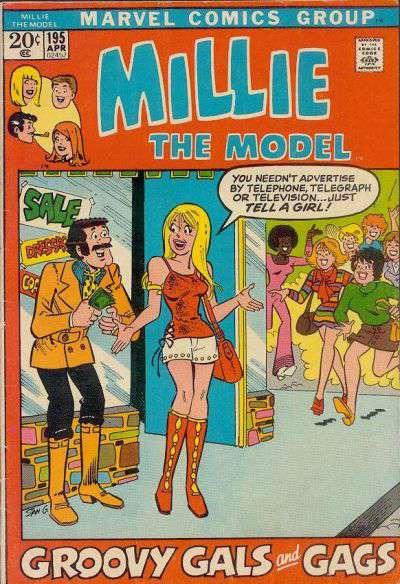 Millie the Model Comics #195