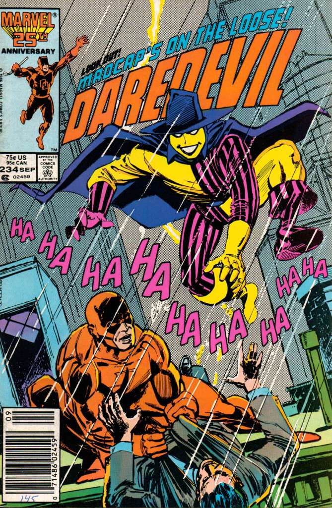 Daredevil #234 Newsstand Edition