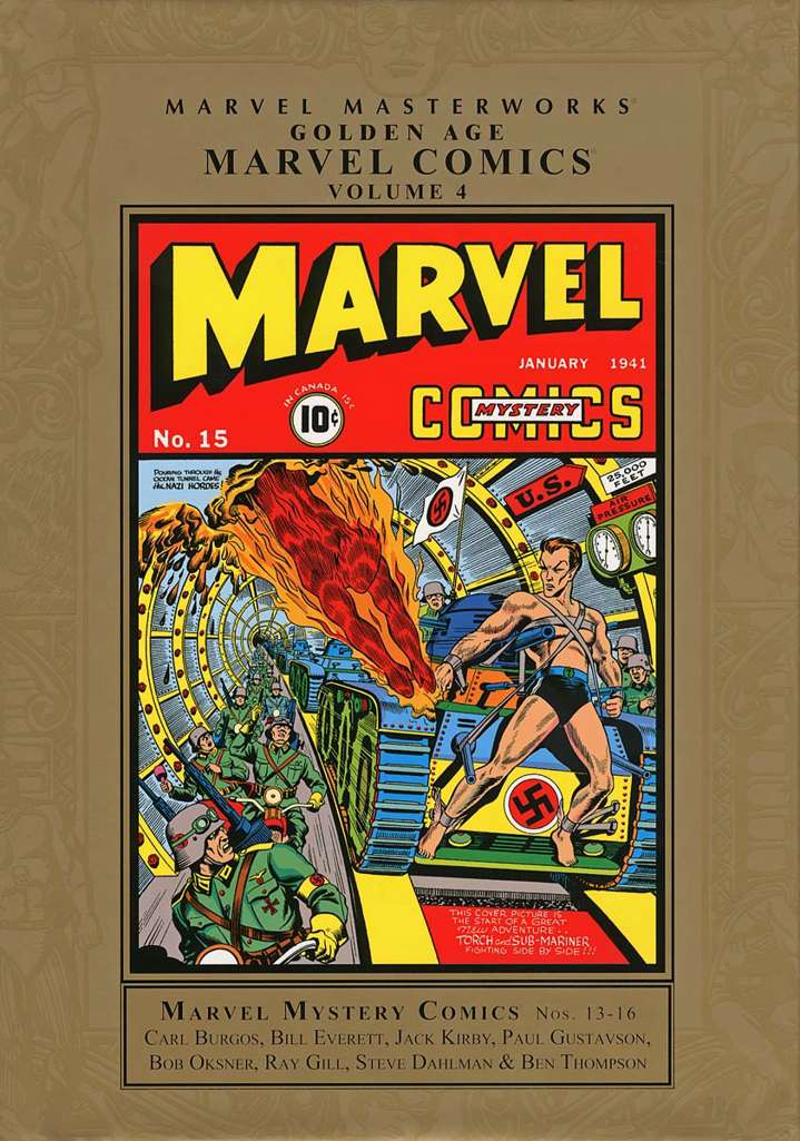 Marvel Masterworks: Golden Age Marvel Comics #4 Hardcover