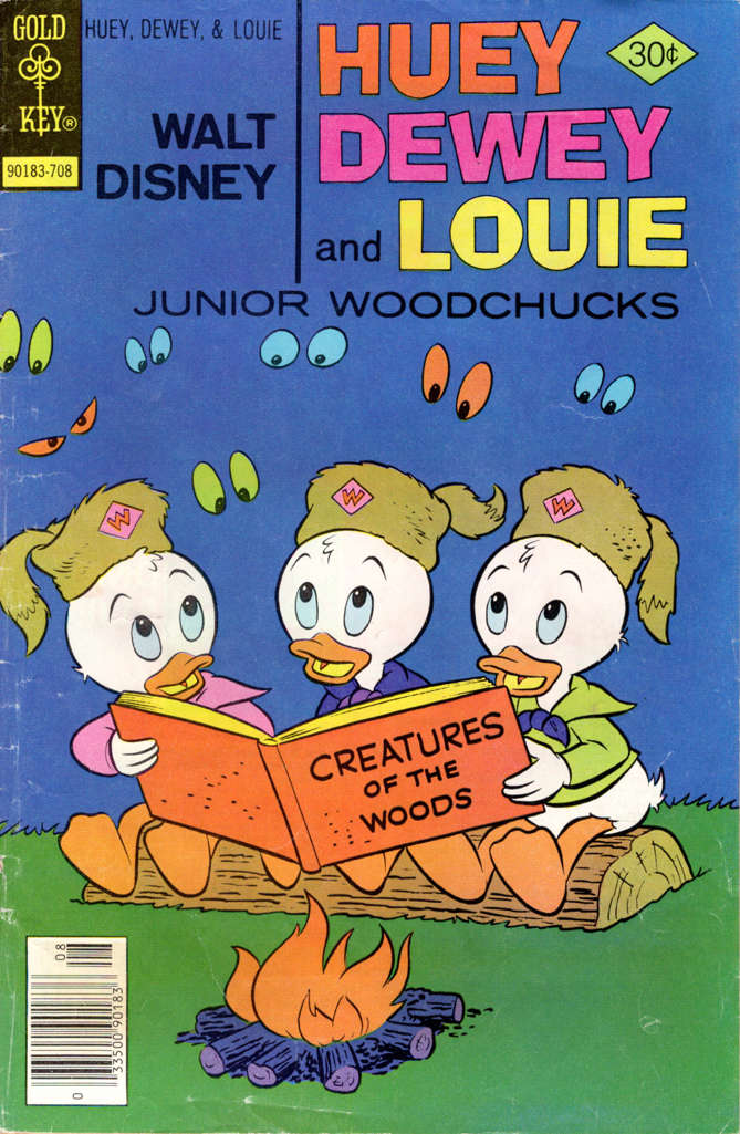 Huey, Dewey, and Louie Junior Woodchucks #45