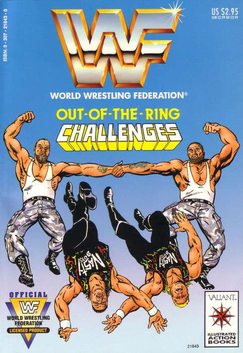 Valiant Illustrated Action Books: Out of the Ring Challenges