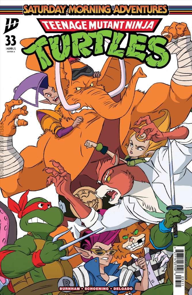 Teenage Mutant Ninja Turtles: Saturday Morning Adventures Continued #33 Variation A