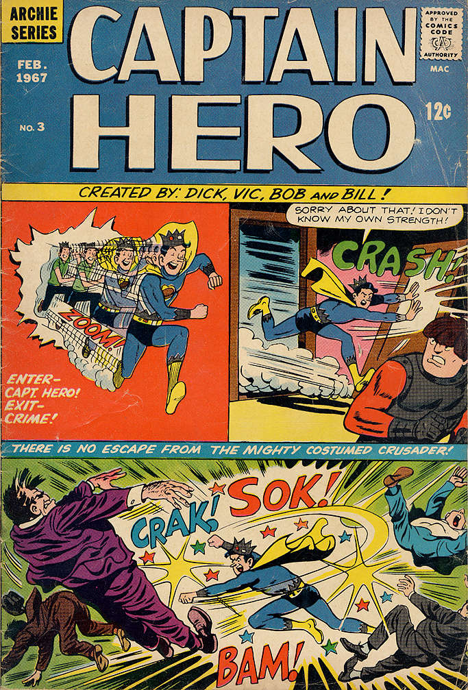 Jughead as Captain Hero #3