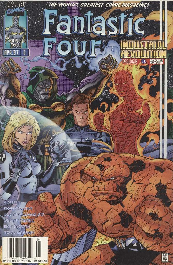 Fantastic Four (Vol. 2) #6 Newsstand Edition