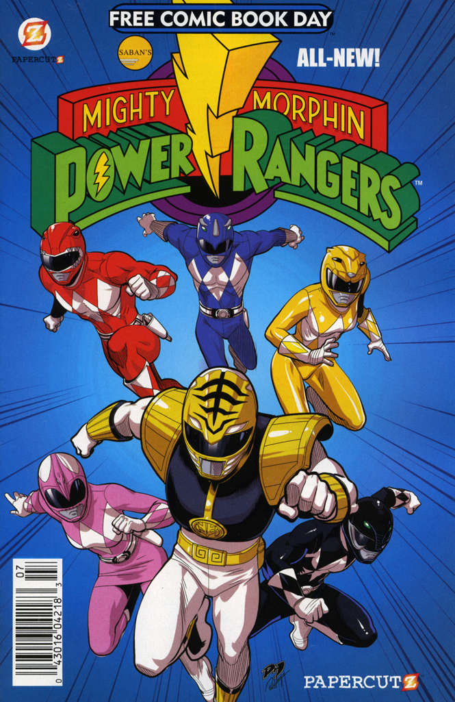Mighty Morphin Power Rangers (4th Series) Free Comic Book Day #2014