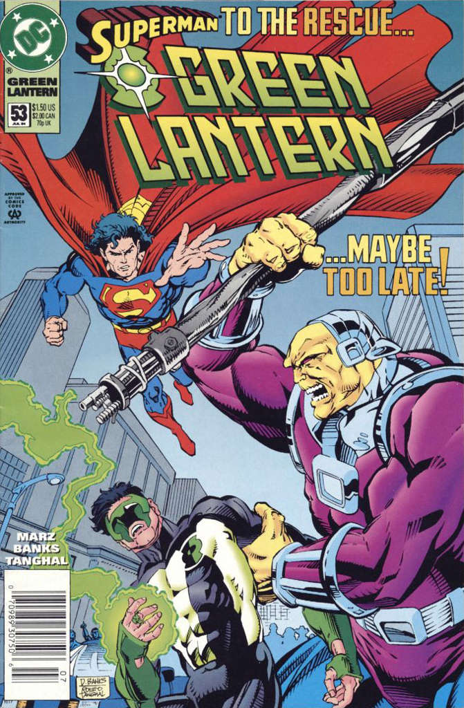 Green Lantern (3rd Series) #53 Newsstand Edition