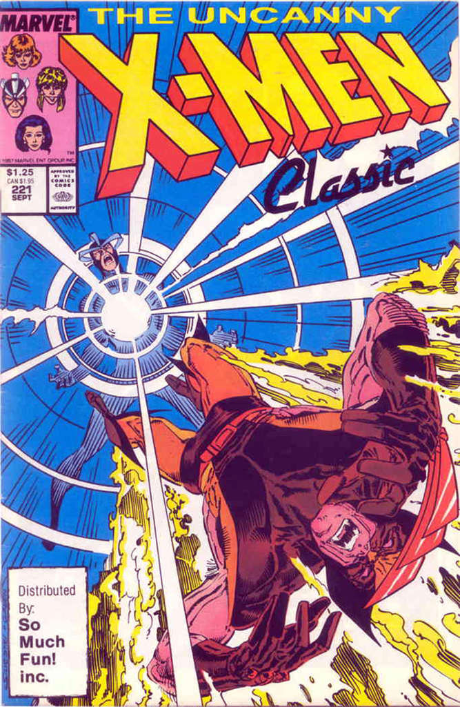 The Uncanny X-Men #221  - 2nd printing