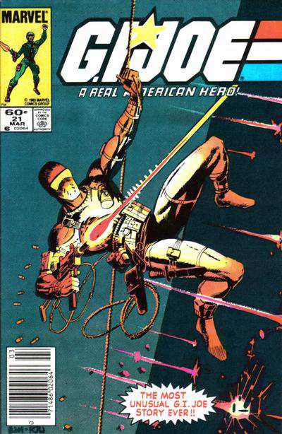 G.I. Joe, a Real American Hero #21 Newsstand Edition