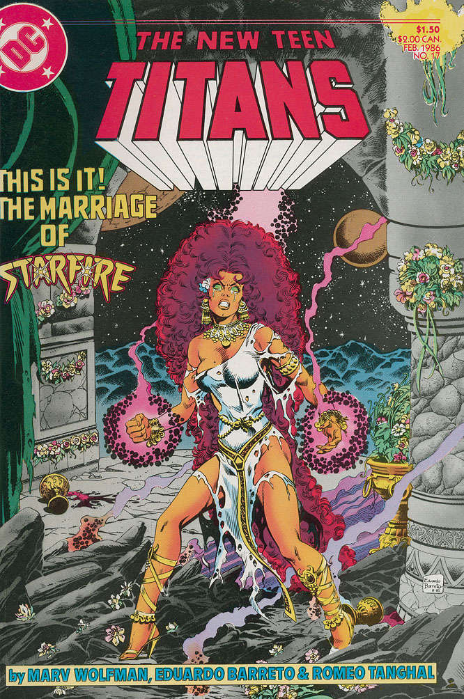The New Teen Titans (2nd Series) #17