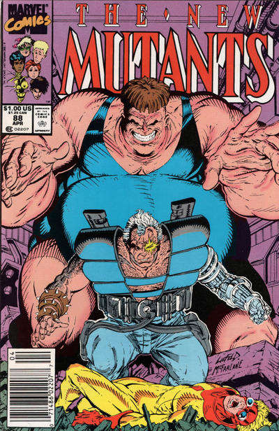 The New Mutants #88 Newsstand Edition