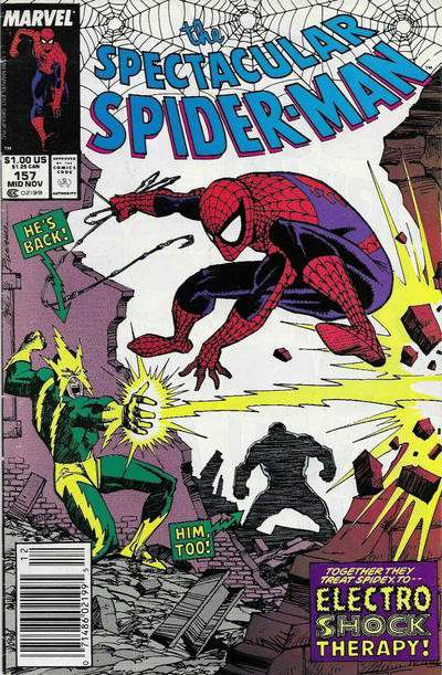 The Spectacular Spider-Man #157 Newsstand Edition