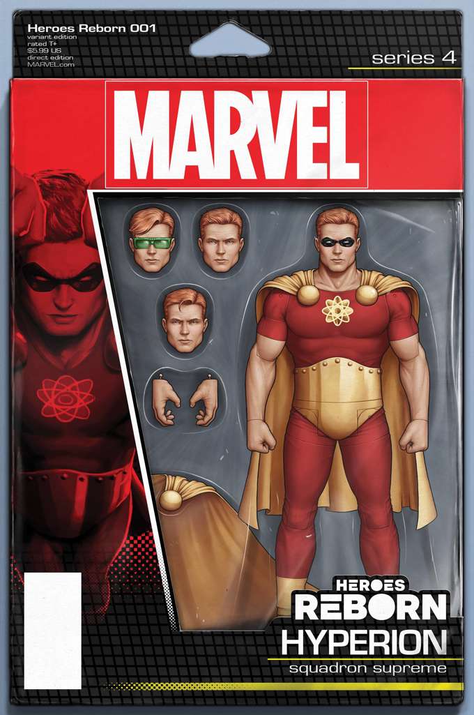 Heroes Reborn (2nd Series) #1 Variation D