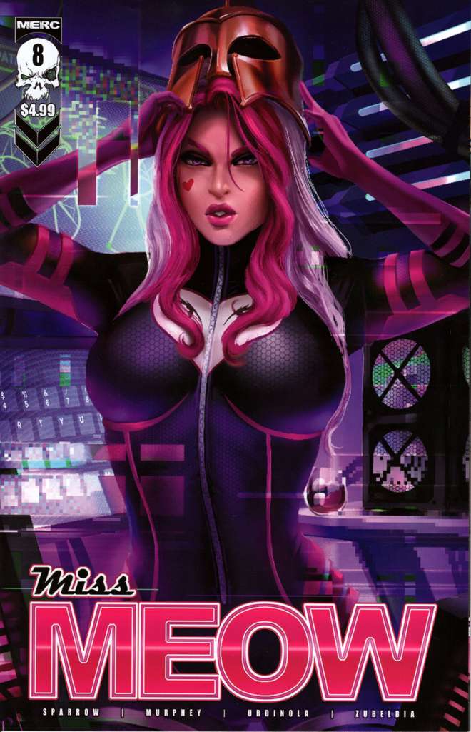Miss Meow #8 Variation B