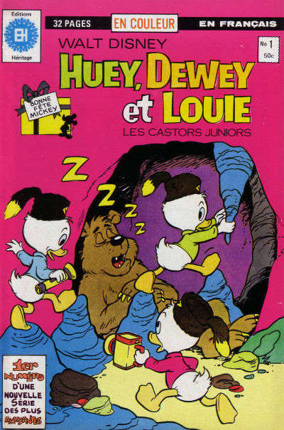 Huey, Dewey et Louie—Les Castors Juniors