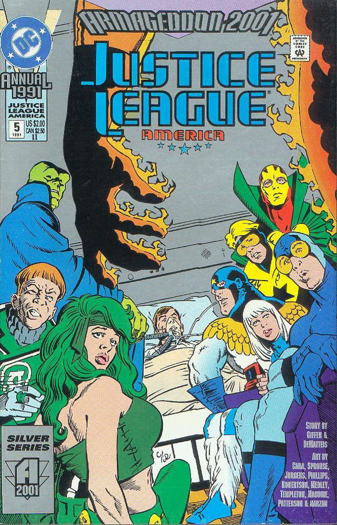 Justice League America Annual #5  - 2nd printing