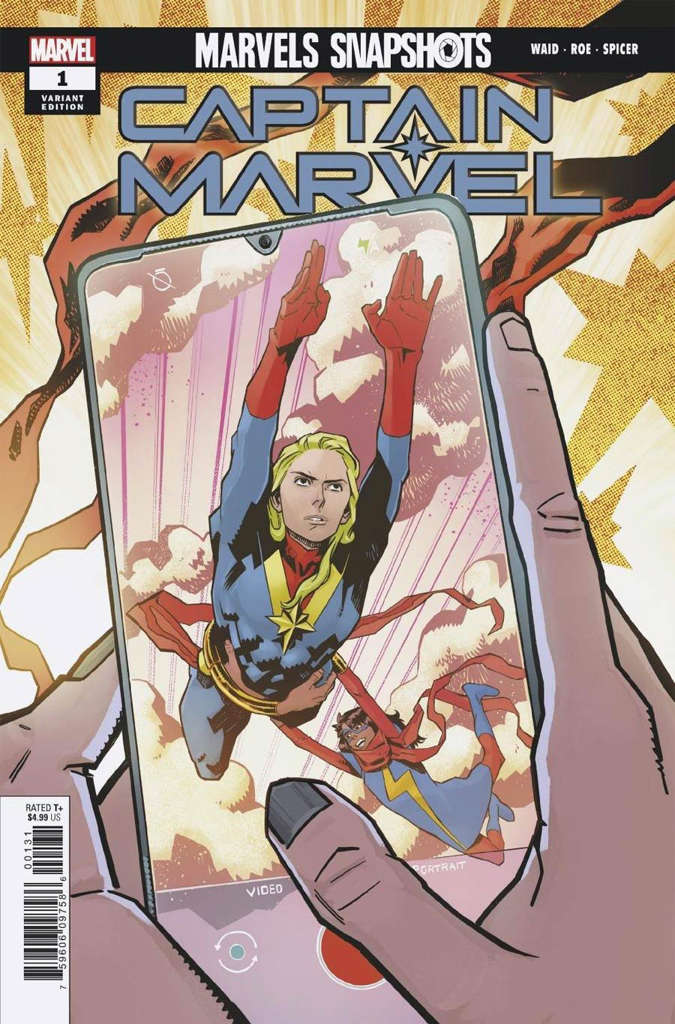 Captain Marvel: Marvels Snapshots #1 Variation B