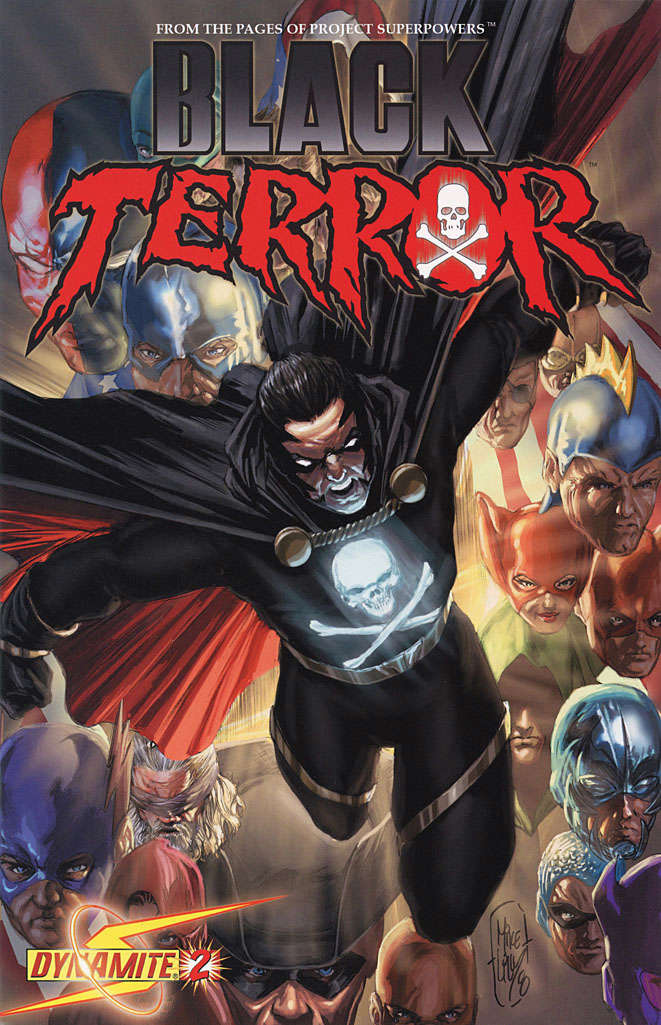 Black Terror (Dynamite) #2 Variation B