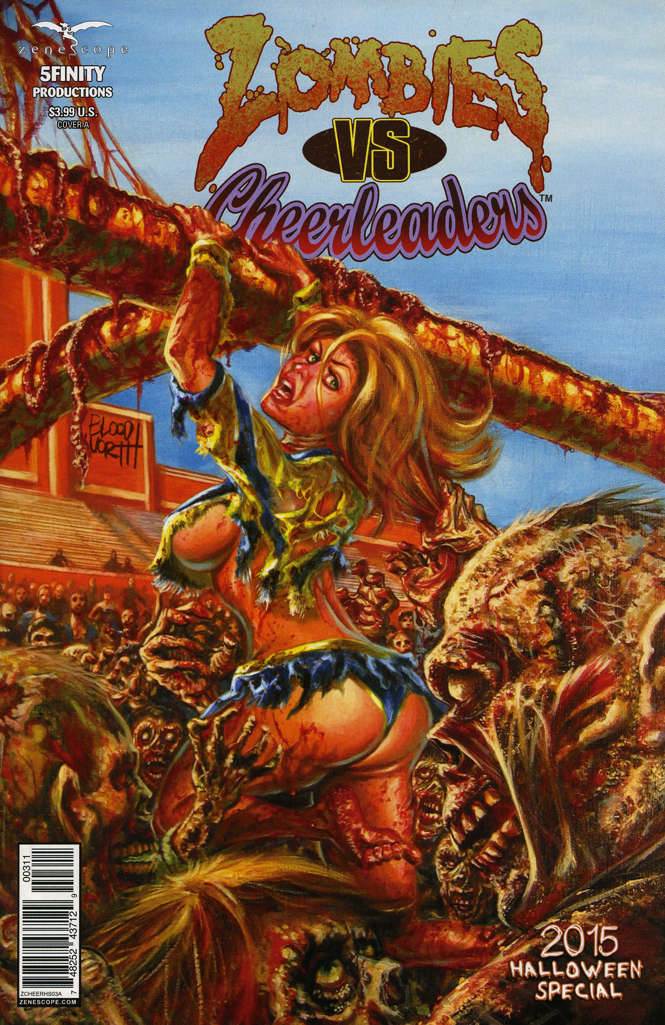 Zombies vs Cheerleaders Halloween Special #2015 Variation A