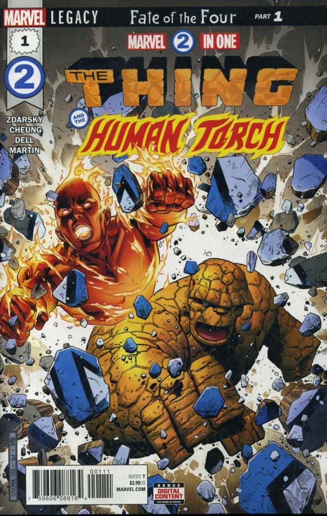 Marvel 2-in-One (3rd Series) #1