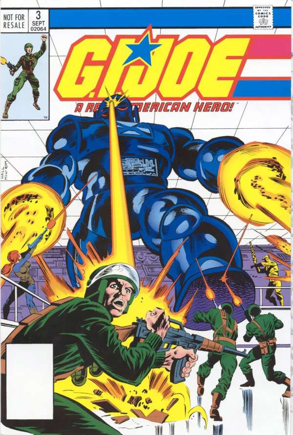 G.I. Joe, a Real American Hero #3  - 3rd printing