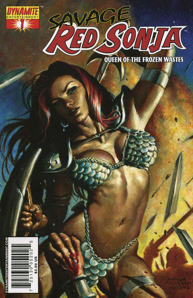 Savage Red Sonja: Queen of the Frozen Wastes #1 Variation B